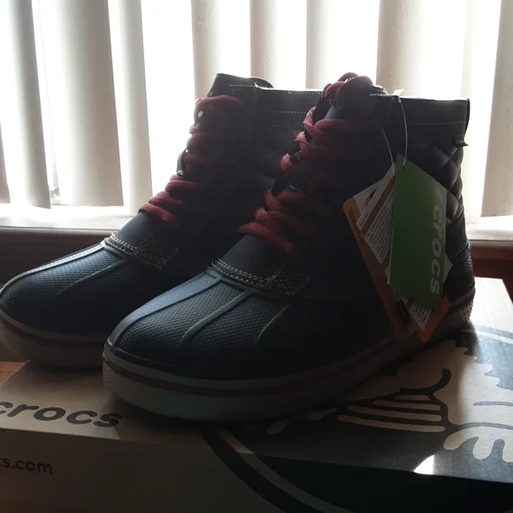 Crocs duck boots mens cheap